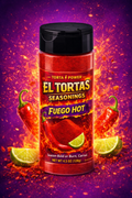 El Tortas Fuego Hot Seasoning – Chili Lime Powder (4.5 oz)